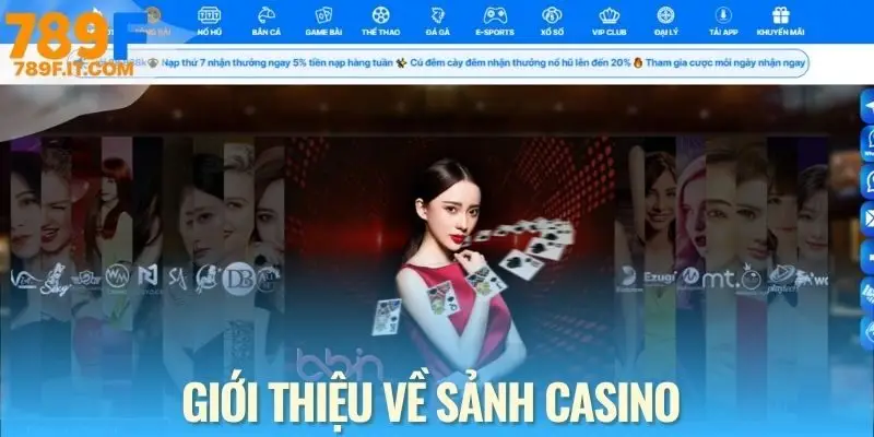 Casino 789F - Trải Nghiệm Las Vegas Thu Nhỏ Ngay Hôm Nay Sảnh casino 789F khiến nhiều anh em say mê